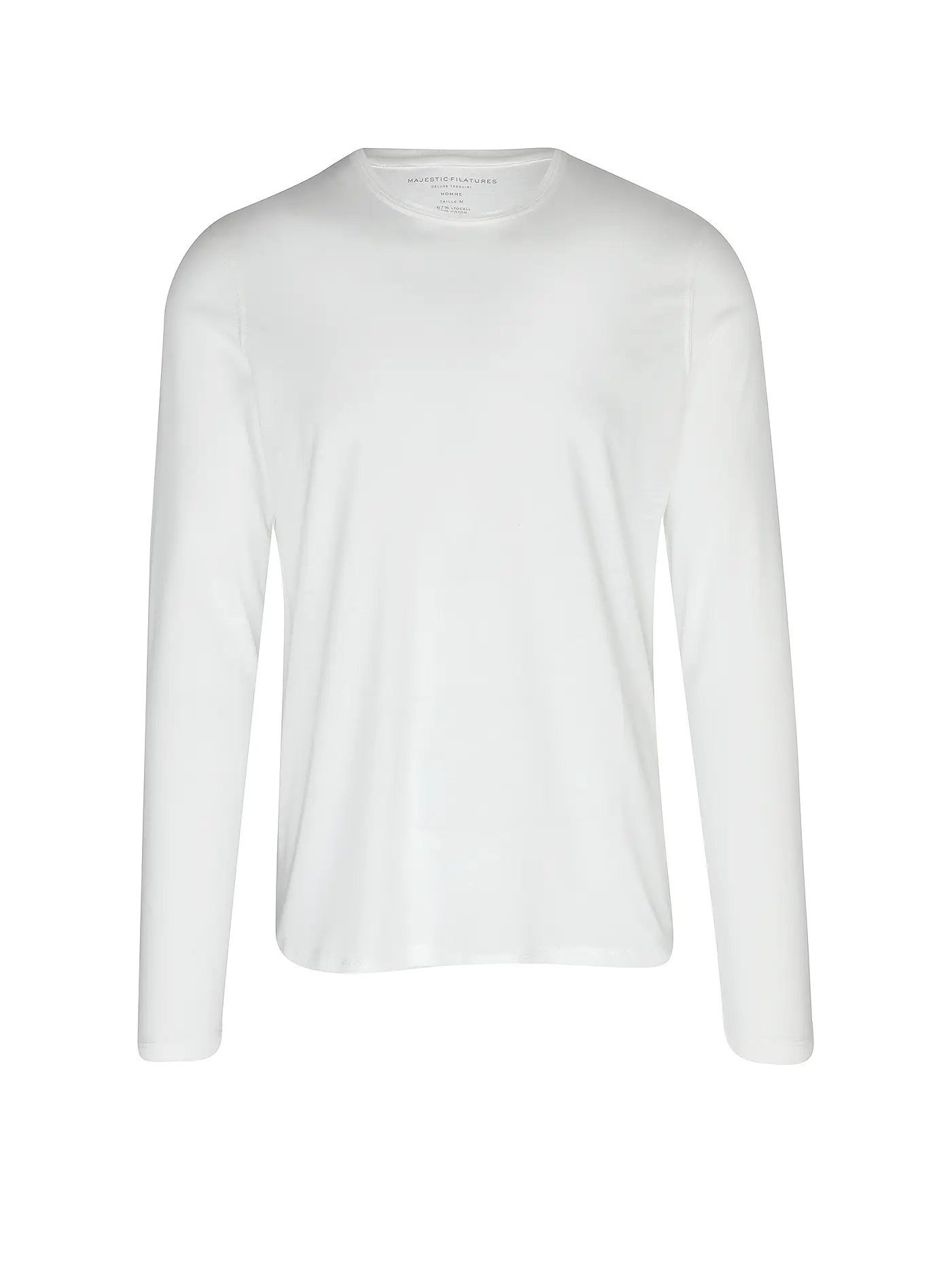 MAJESTIC FILATURES | Langarmshirt | weiss